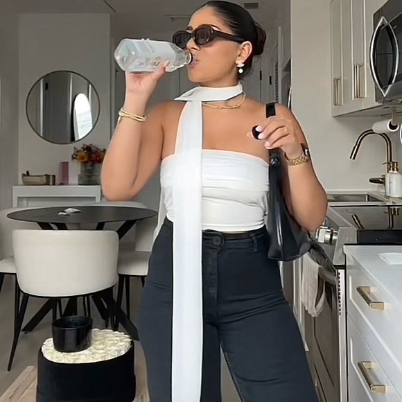 Zara Blogger Favorite The Marine Straight Black Pants - Picture 2 of 8